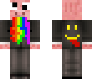 barfing pig