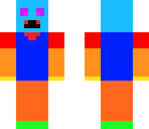 creeper with full set of armore