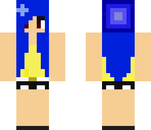 blue girl edit