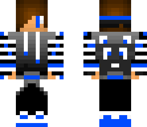 neon blue gamer panda teen