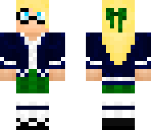 ashley in minecraftia schoolgirl