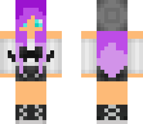 purple moustasch