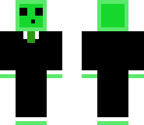 green slime in a suit