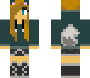 blonde wolfie girl