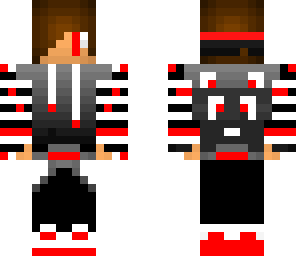 neon red gamer panda teen