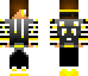 neon yellow gamer panda teen