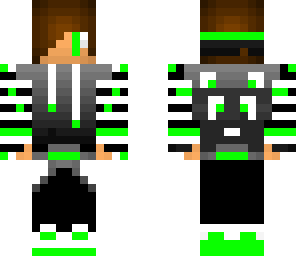 neon green gamer panda teen