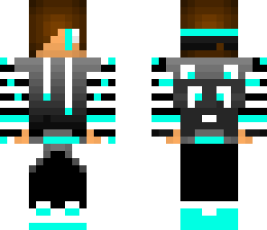 neon aqua gamer panda teen