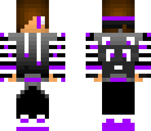 neon purple gamer panda teen