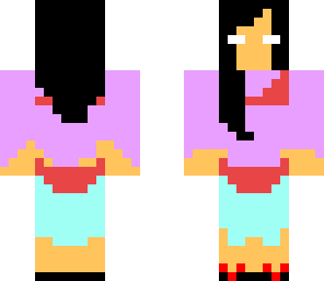 beach herobrine girl