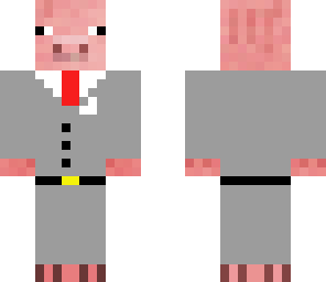 pig in a suit