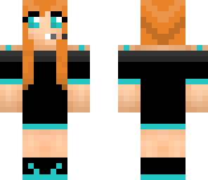 gamer girl blue