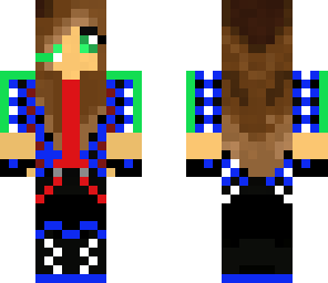 first minecraft girl skin
