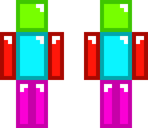 neon cube