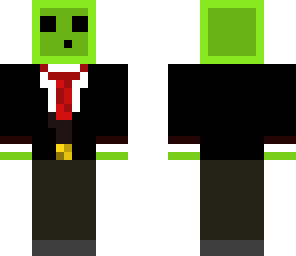green slime suit