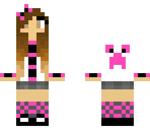 cute pink girl