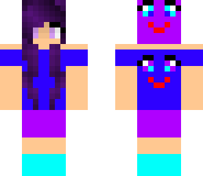 blue girl
