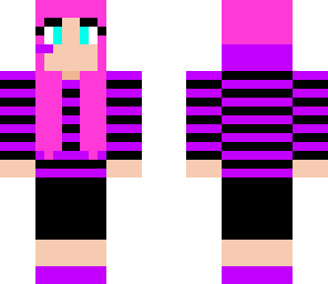 gamer girl- purple