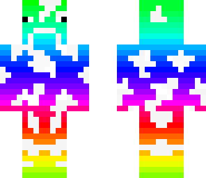 rainbow cow