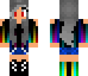 black rainbow - girl collection