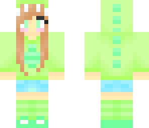 green dino girl 
