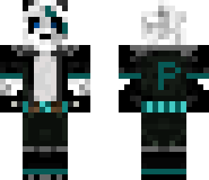 blue scare panda