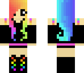 rainbow girl