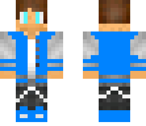 now with blue eyes