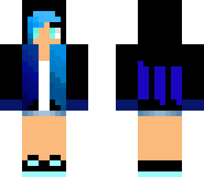 blue girl c4