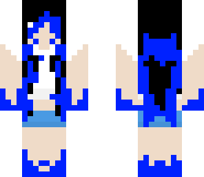 blue girl