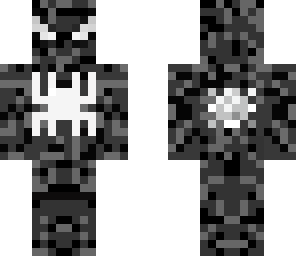 black spider man