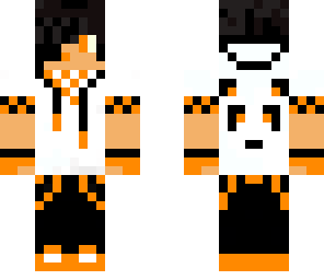 gangster gamer panda teen orange