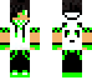 gangster gamer panda teen green