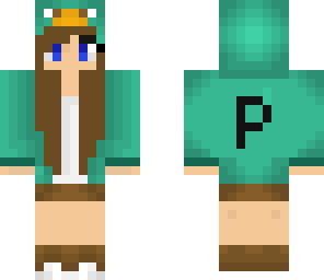 penguin girl brown