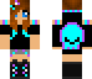 neon dj girl