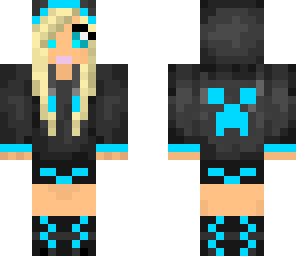 creeper hoodie girl