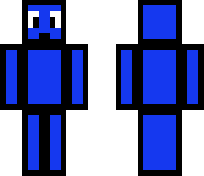 blue cube