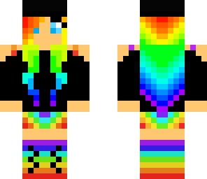 rainbow girl