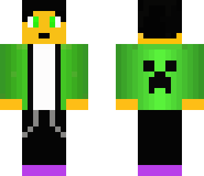 awesome creeper jacket dude