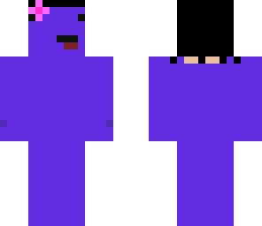 purple derpy guyish girl