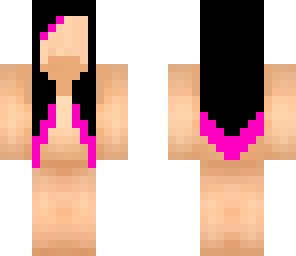 hot pink goth hair base
