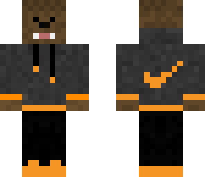 orange nike fluffy