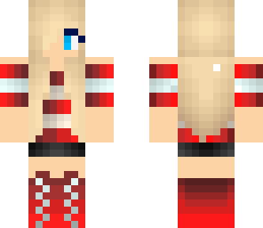 cute red striped