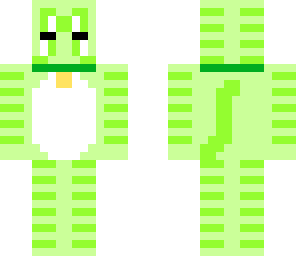 green cat villager