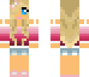 pink pretty girl