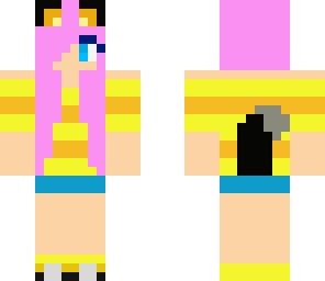 human emolga pokemon with weird tail edited