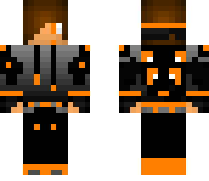 elite gamer panda teen orange