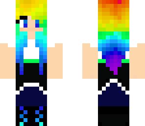 rainbow girl