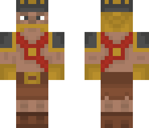 Barbarian King Minecraft Skin
