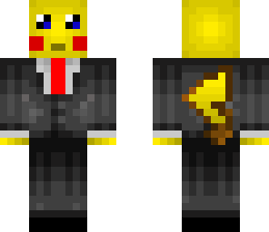 pikachu in a suit
